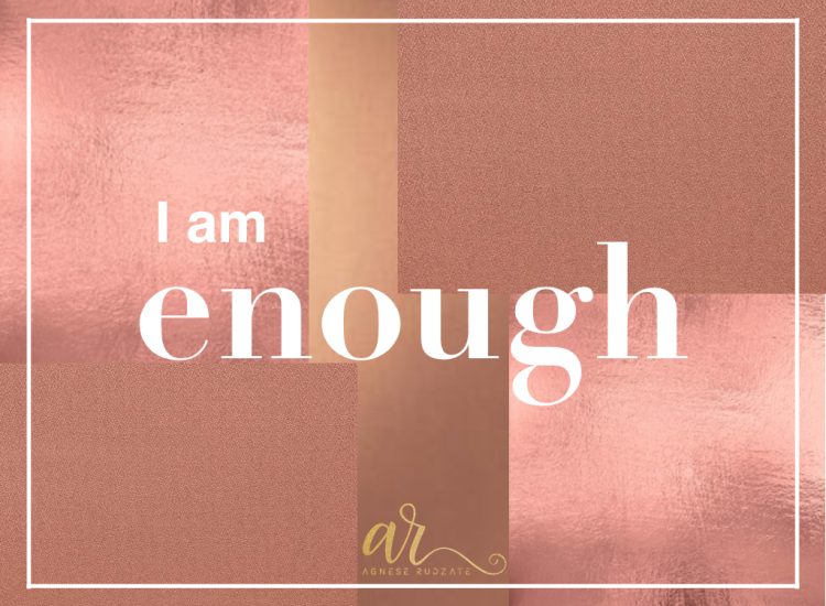 Agnese Rudzate I am enough clarity organizing your life